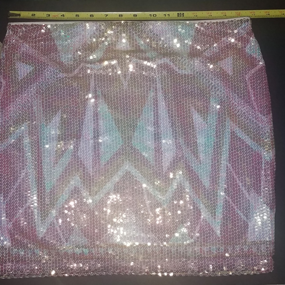 Sequins bodycon skirt